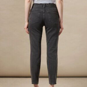 W/Tags Frank & Oak - The Stevie Tapered Jean in Washed Black Size 25